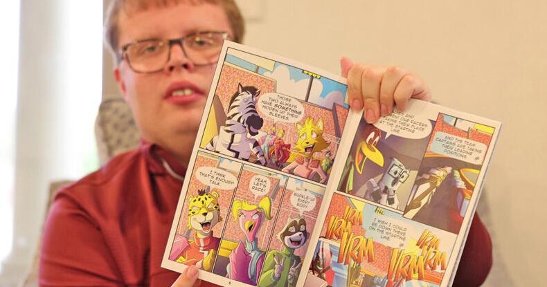 Conover man publishes comic, his mom started autism ministry
