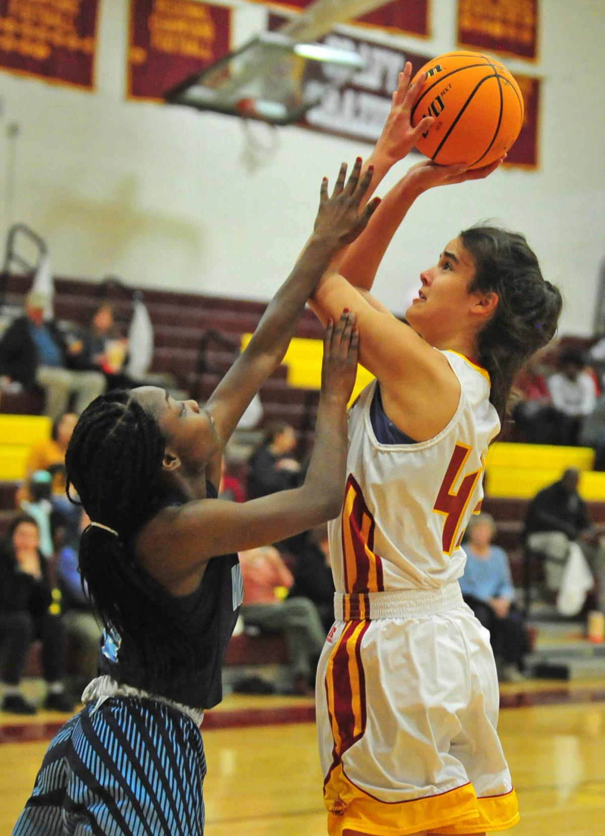Inside Presence Hickory Girls Overwhelm Huss Behind Darden