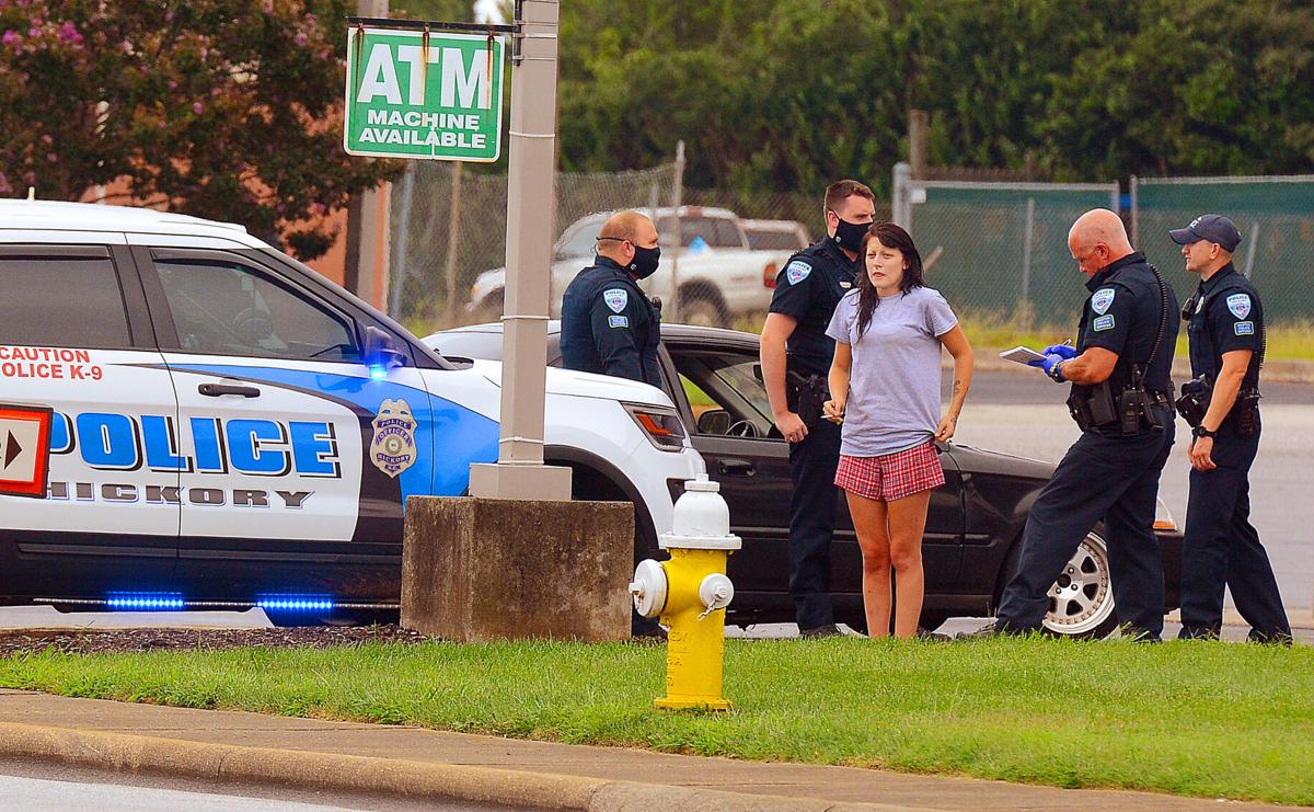 Watch Now Hickory police on scene of shooting at Cubbard Express on