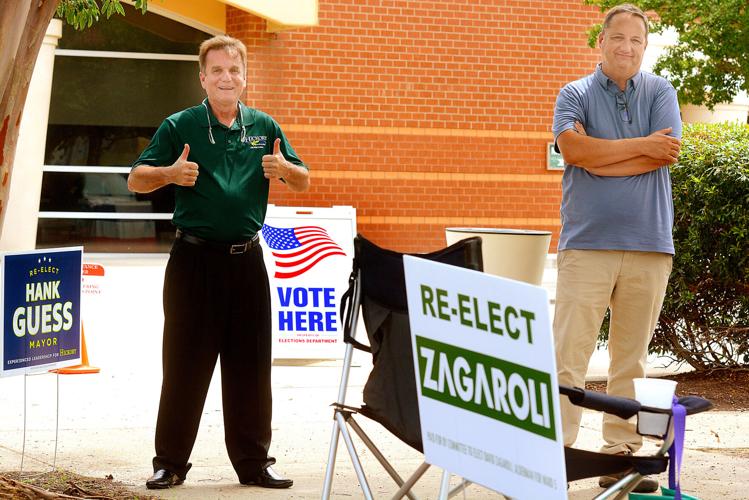 Votes trickle in during first days of early voting in Hickory elections