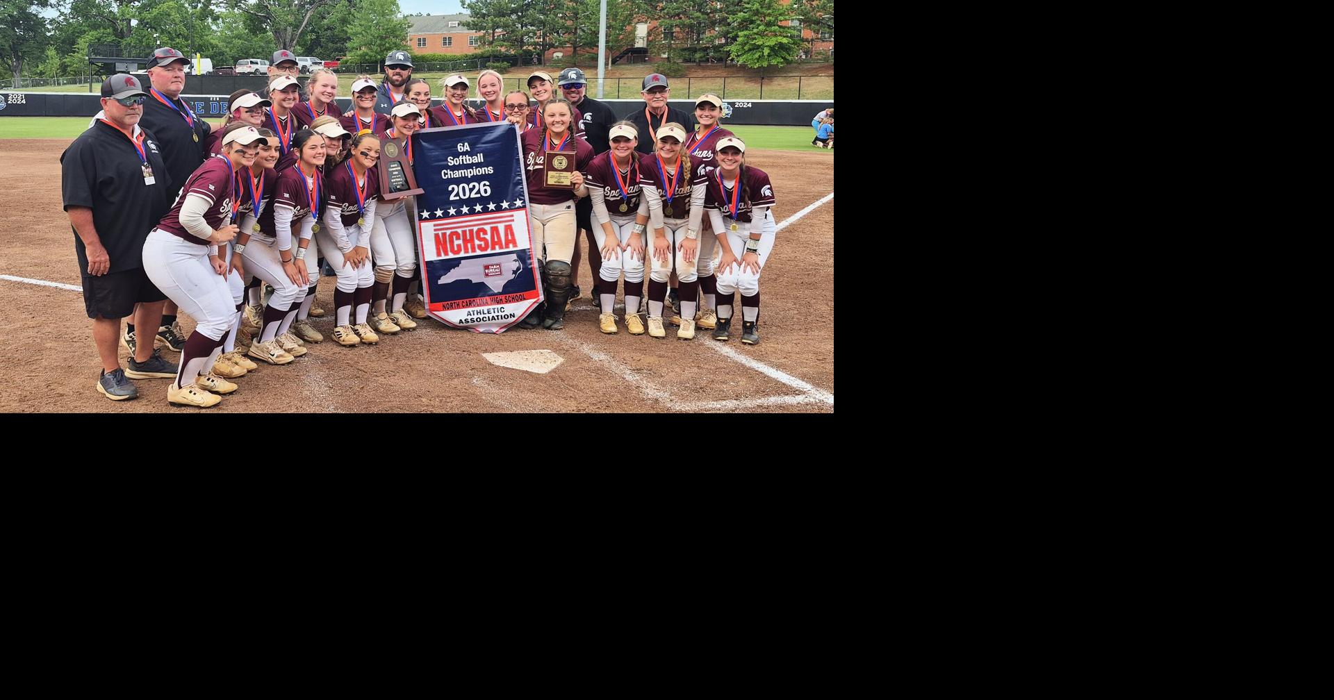 South Caldwell High wins 2nd straight NC high school softball state title