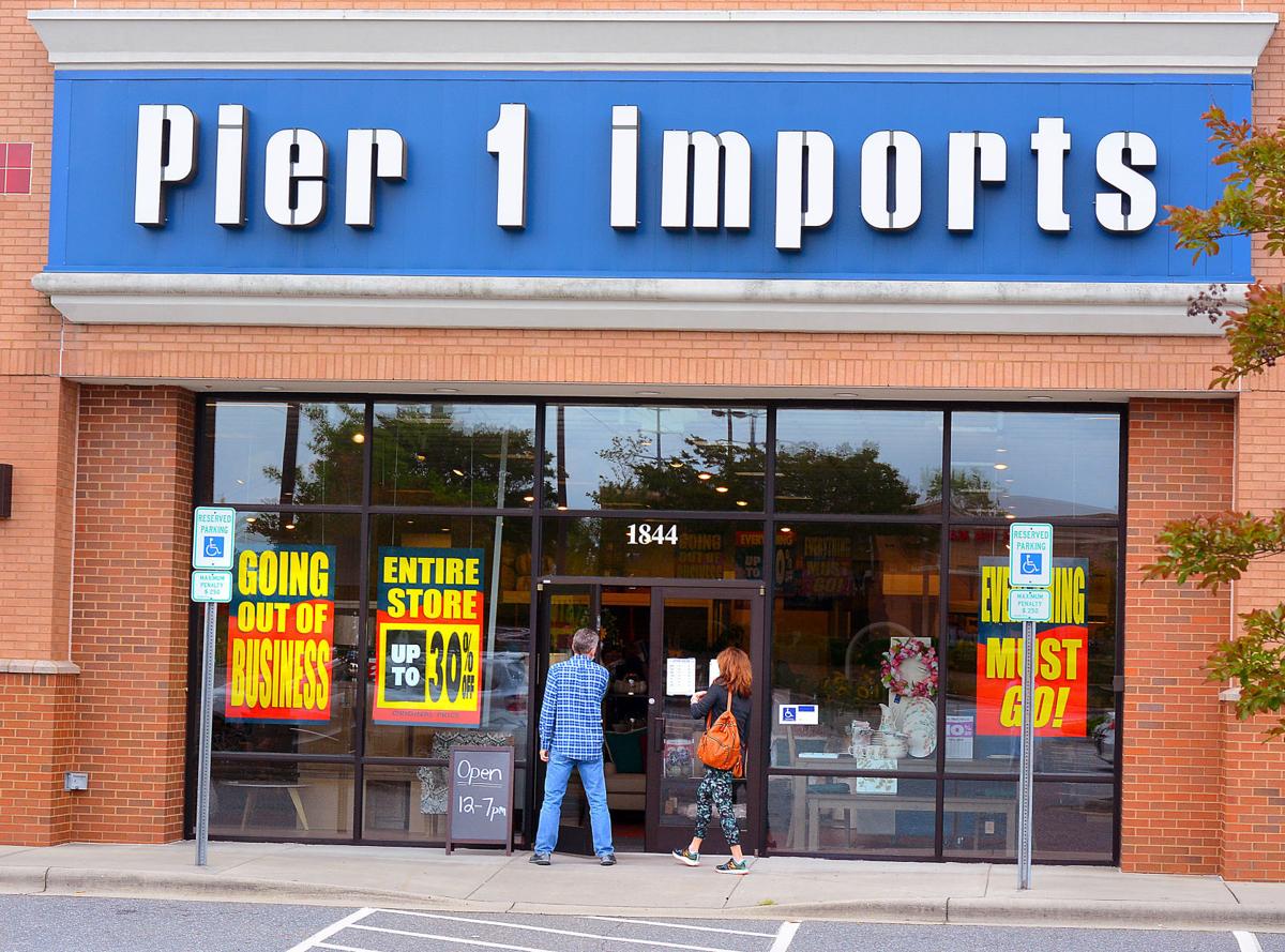 Pier 1 shuttering Hickory, all stores