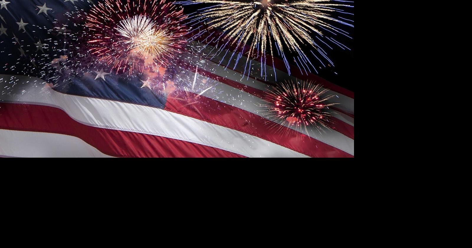 Newton parade, fireworks at Hickory Crawdads for 4th of July