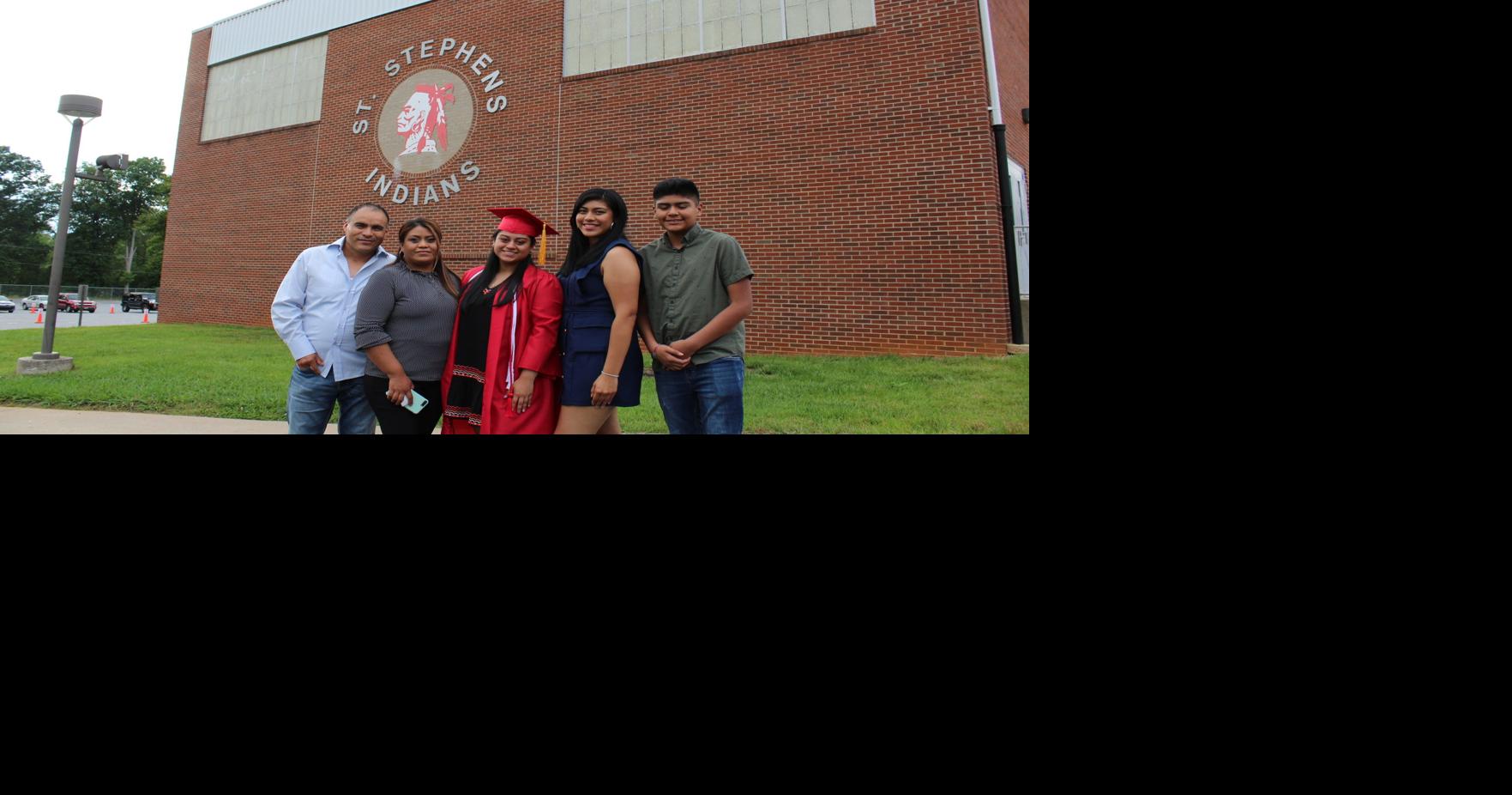 St. Stephens High School graduation part 1
