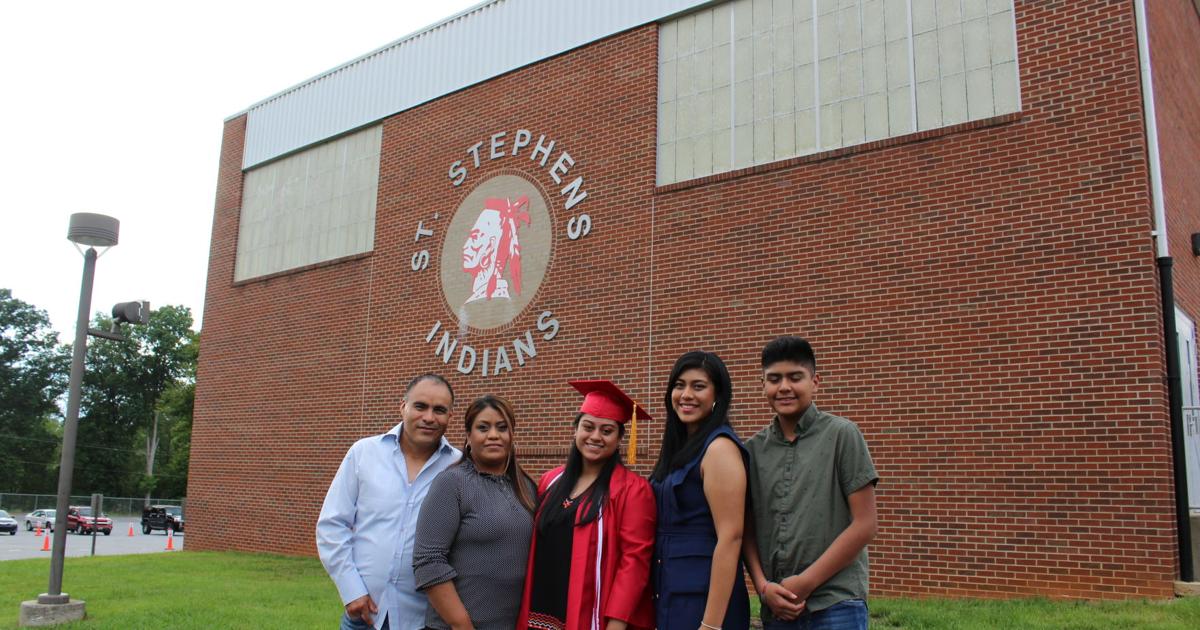 St. Stephens High School graduation part 1