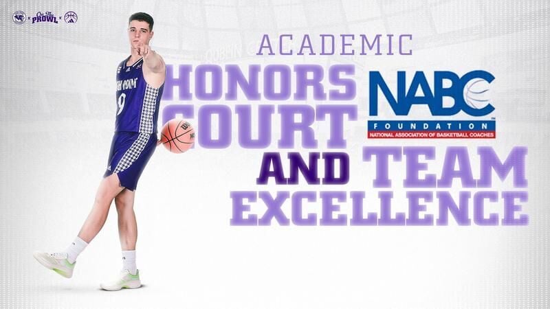 HPU Men's Basketball Program Earns Recognition on 2025-26 NABC Team Academic Excellence; Martinez Receives Honors Court Award