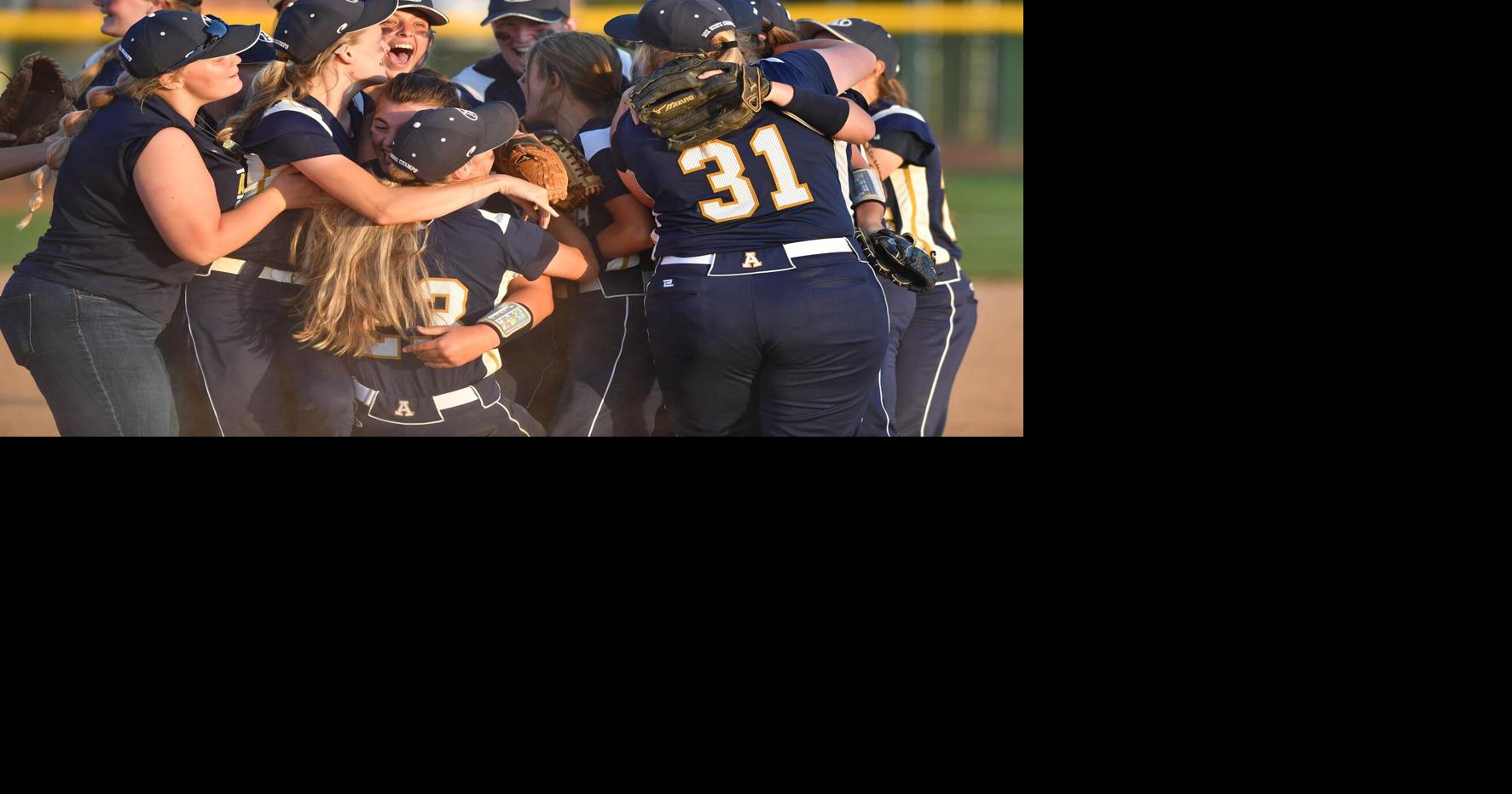 HERE THEY GO AGAIN Alexander Central softball headed to another state