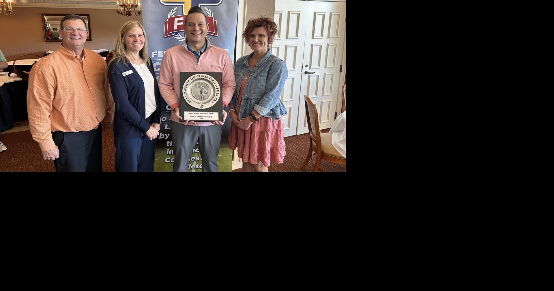 Hickory NC High School volleyball coach honored with award