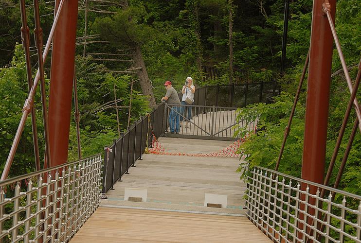 Riverwalk work continues with eye on summer opening