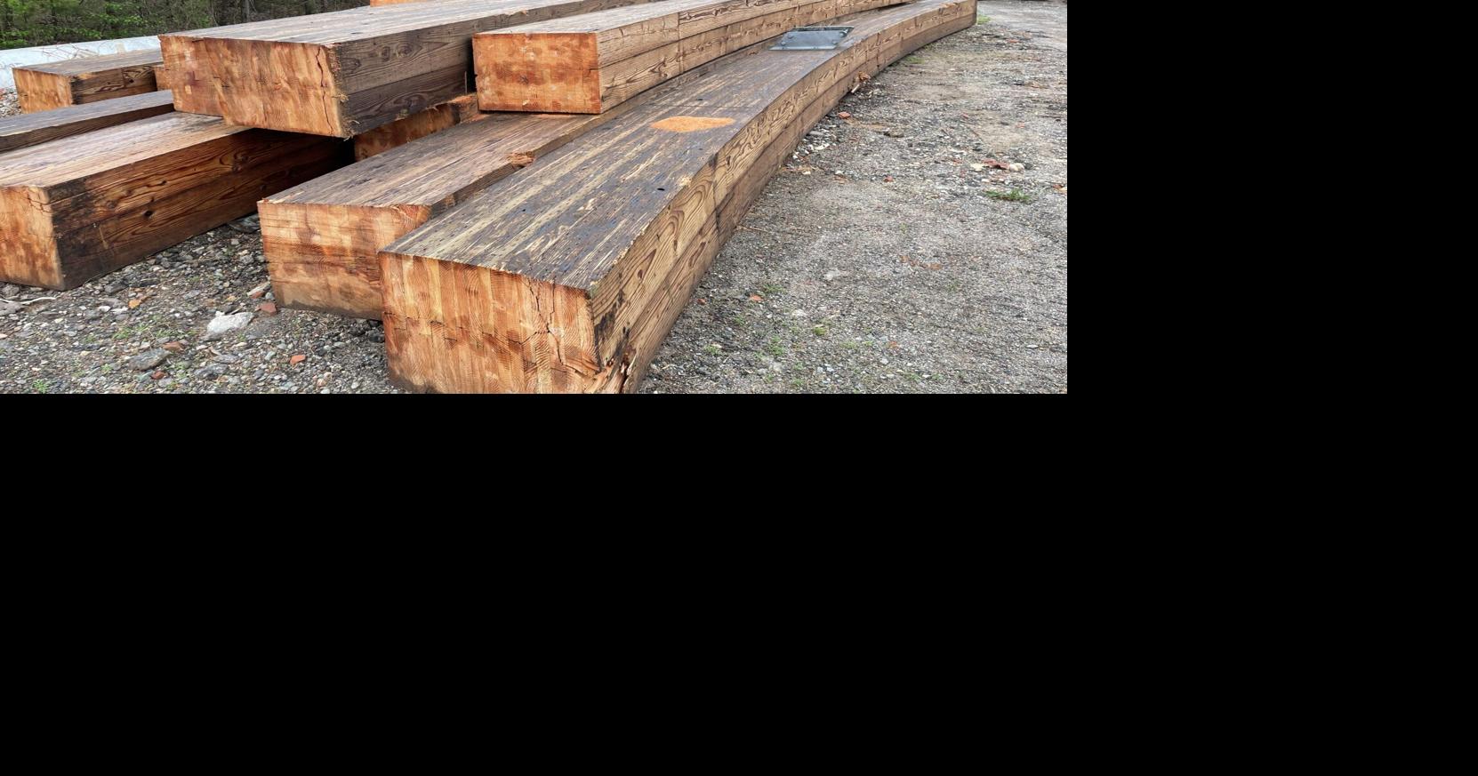 Process of creating guitars from Hickory arches wood