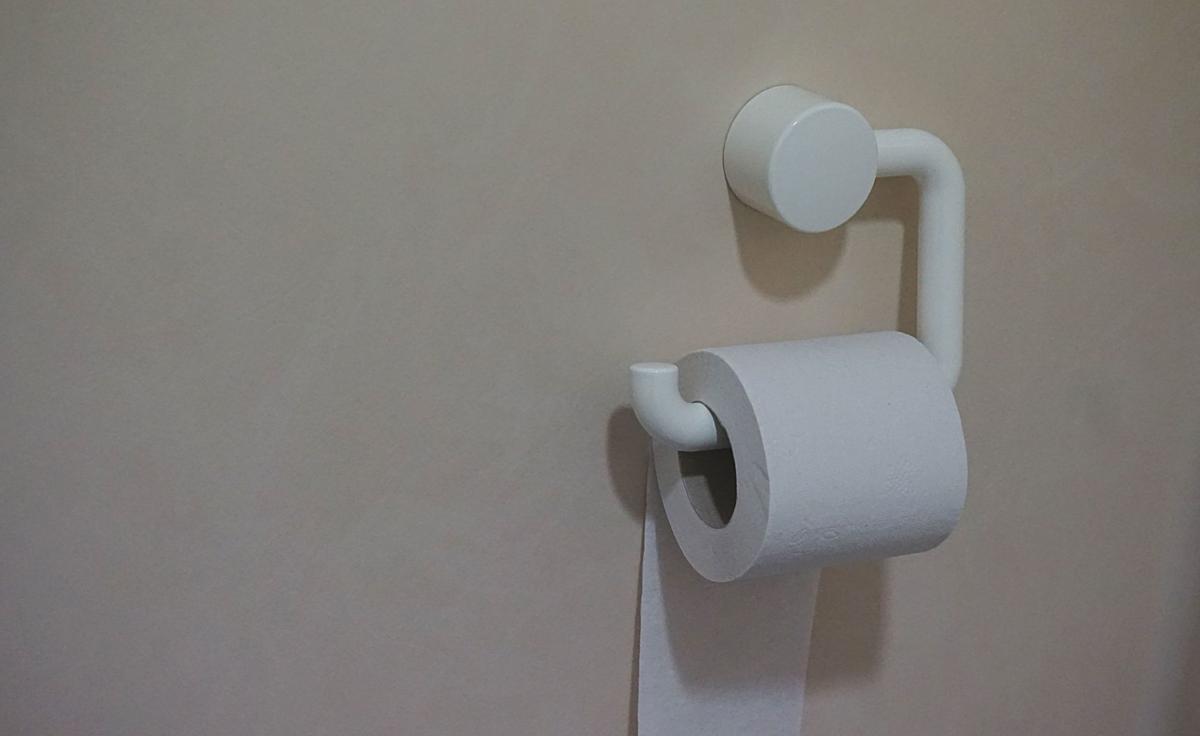 Bathroom toilet paper