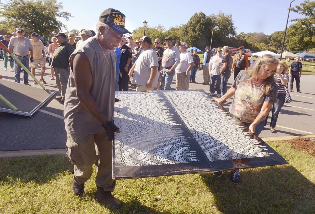 Conover showcases Vietnam Veterans Traveling Wall Memorial ...