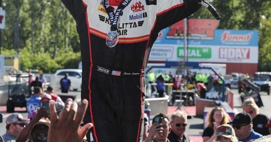Shawn Langdon riding hot streak into Super Grip NHRA Thunder Valley Nationals, looking for multiple wins at Bristol Dragway
