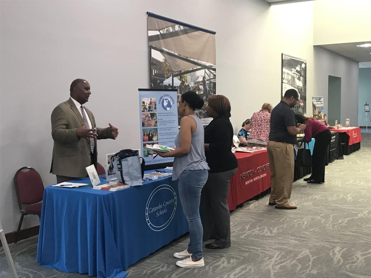 North Carolina veterans travel to Hickory to find a job, new home