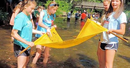 Trout raised by River Bend students released into state park waters