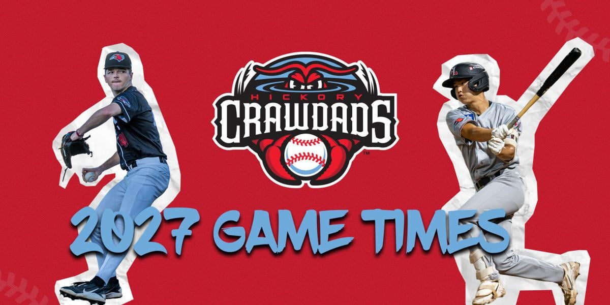 Crawdads Announce 2027 Game Times