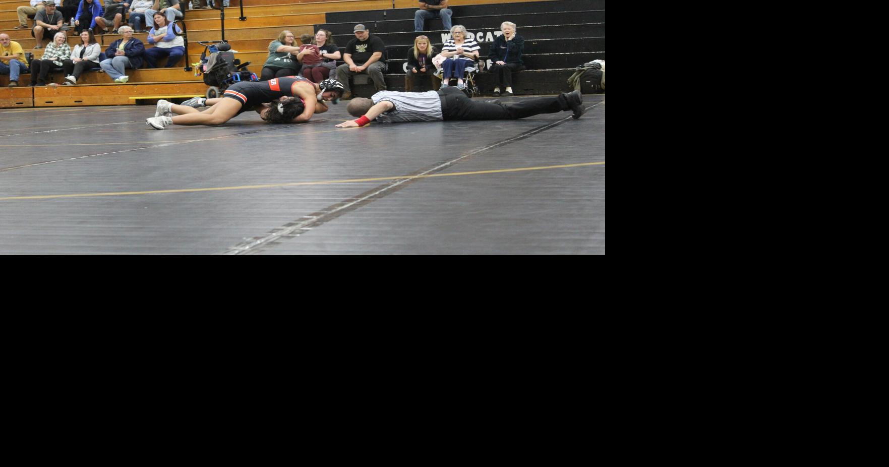 Undefeated Newton-Conover NC female wrestler takes top spot