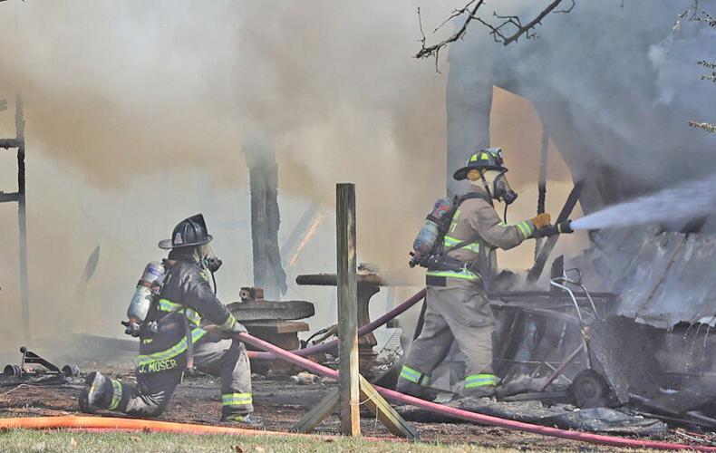 Catawba County fire marshal says fire set intentionally