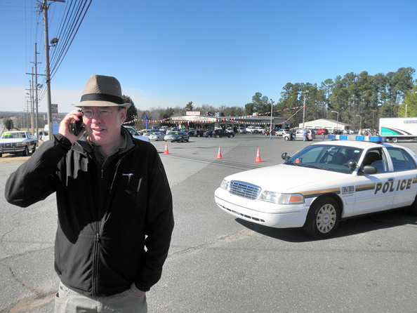 Commercial shoot at Troutman Motors