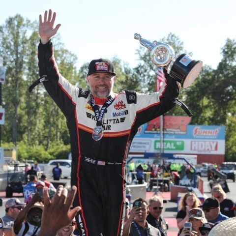 Shawn Langdon riding hot streak into Super Grip NHRA Thunder Valley Nationals, looking for multiple wins at Bristol Dragway