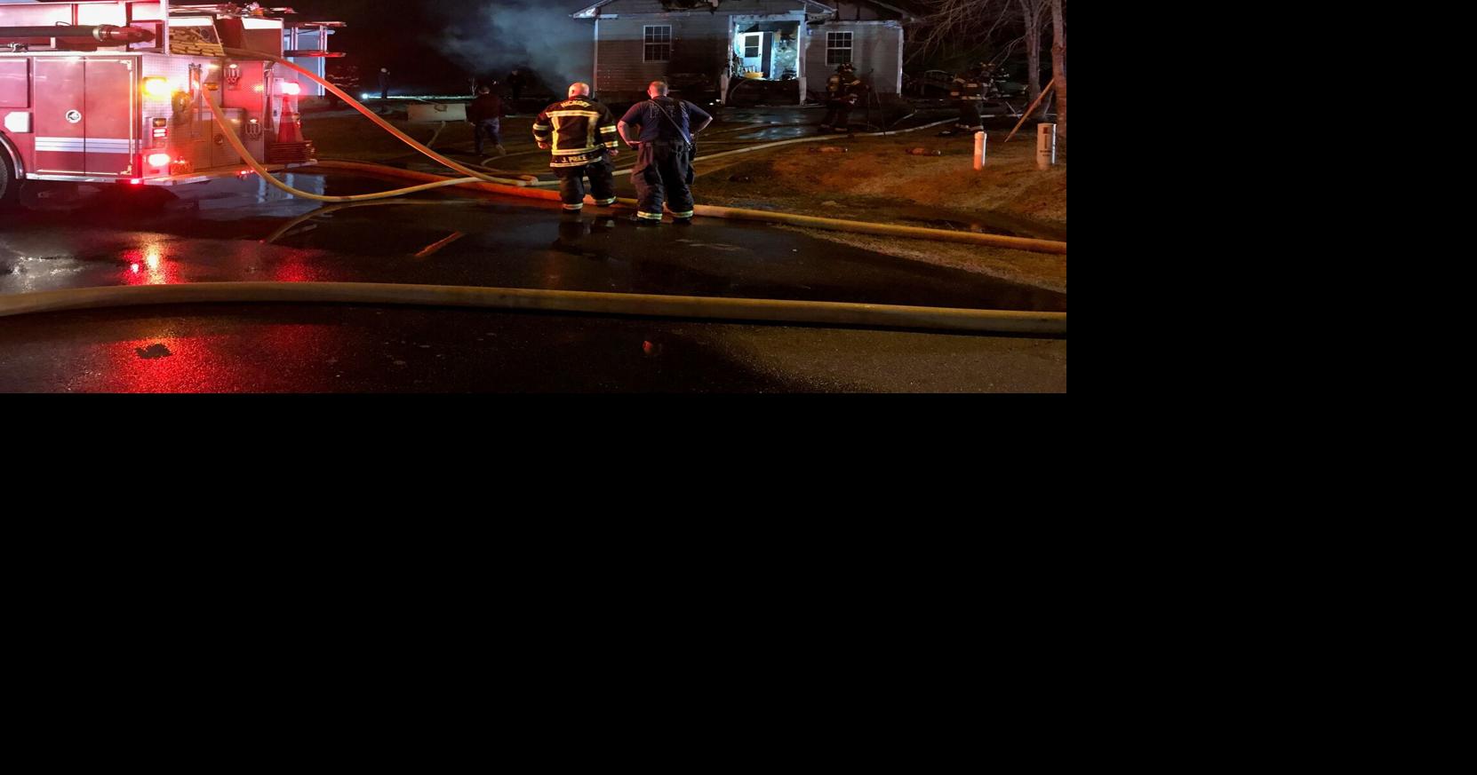 Hickory home damaged in Sunday night fire