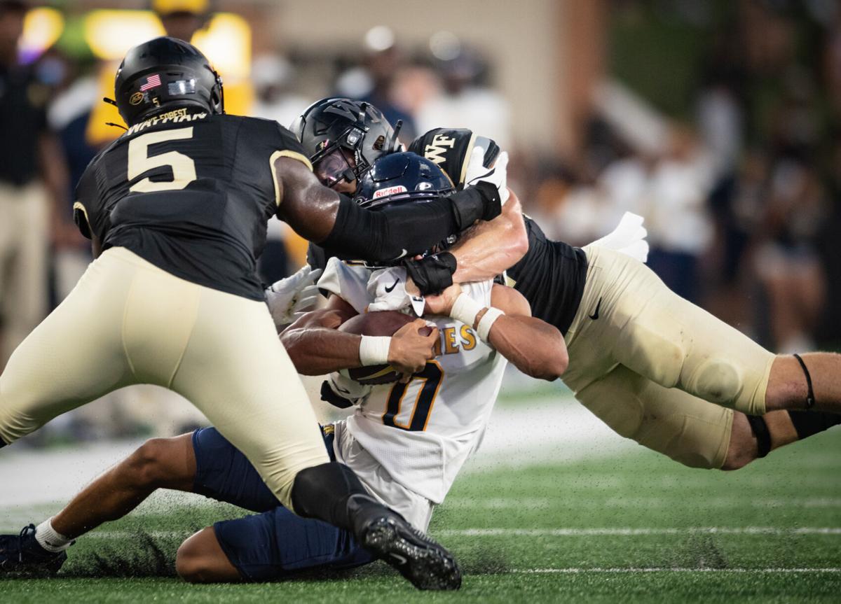 Wake Forest opens season with 4513 win over N.C. A&T