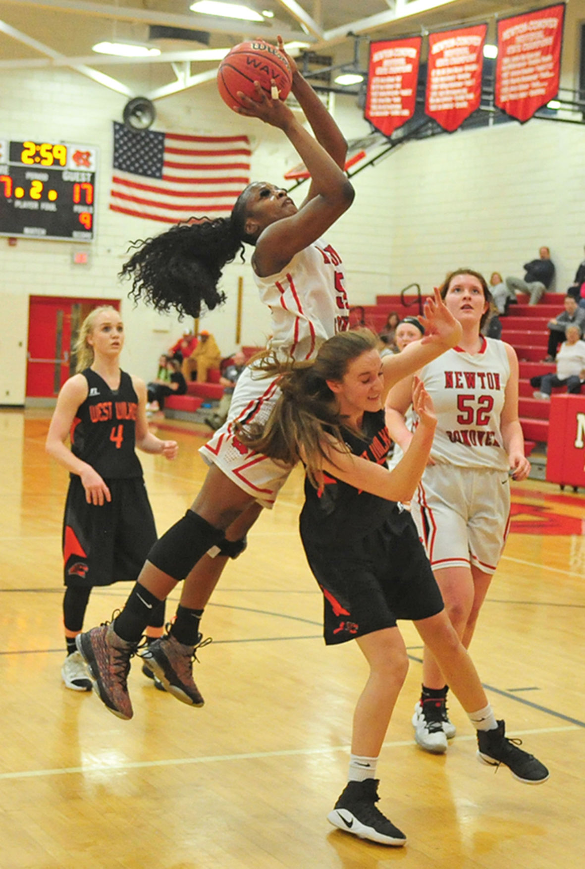 Prep Hoops Newton Conover Girls Win 24th Straight Move Into 3rd