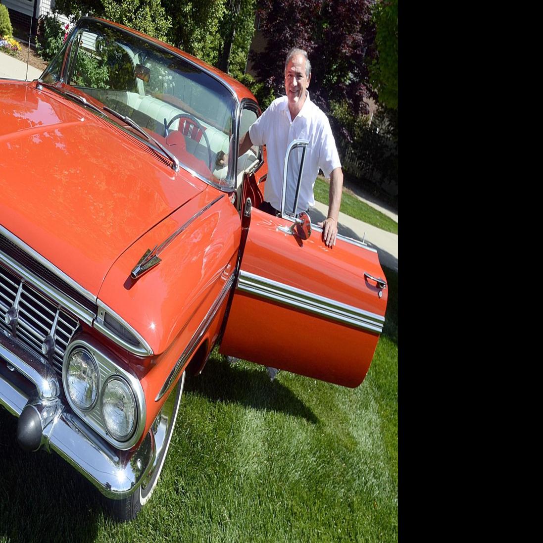 1959 Impala Has Cat Eye Lights Fender Skirts And Lots Of Ashtrays