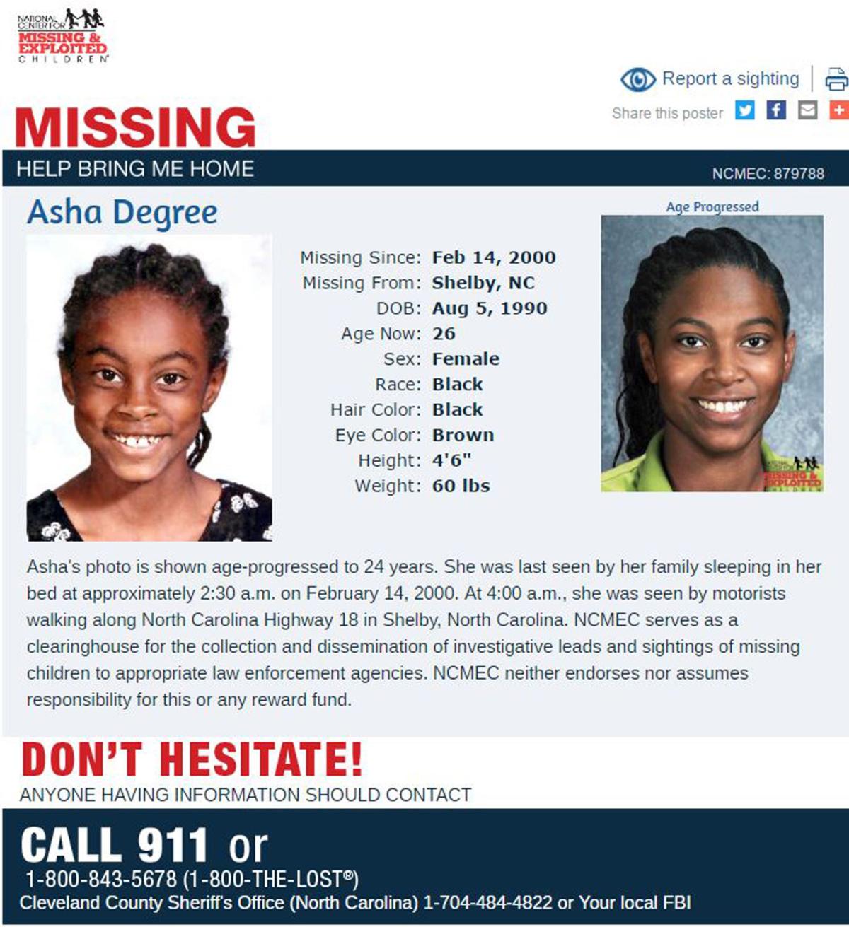 North Carolina Missing Persons Gallery