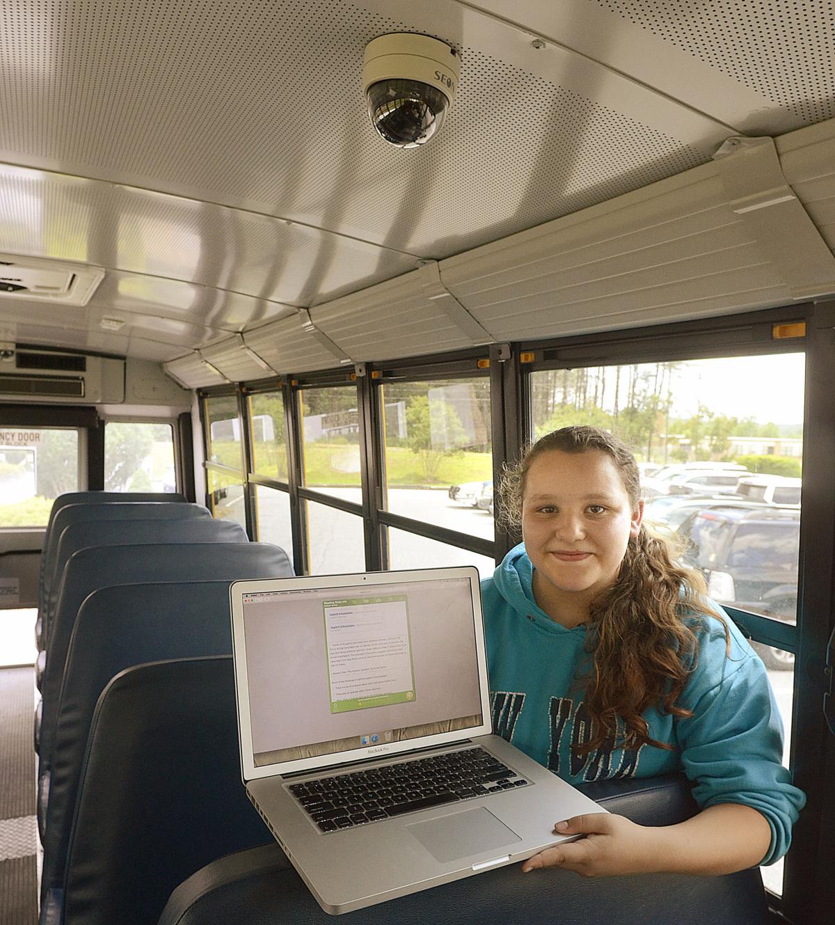 Gamewell Middle School expands the school day with WiFi on buses