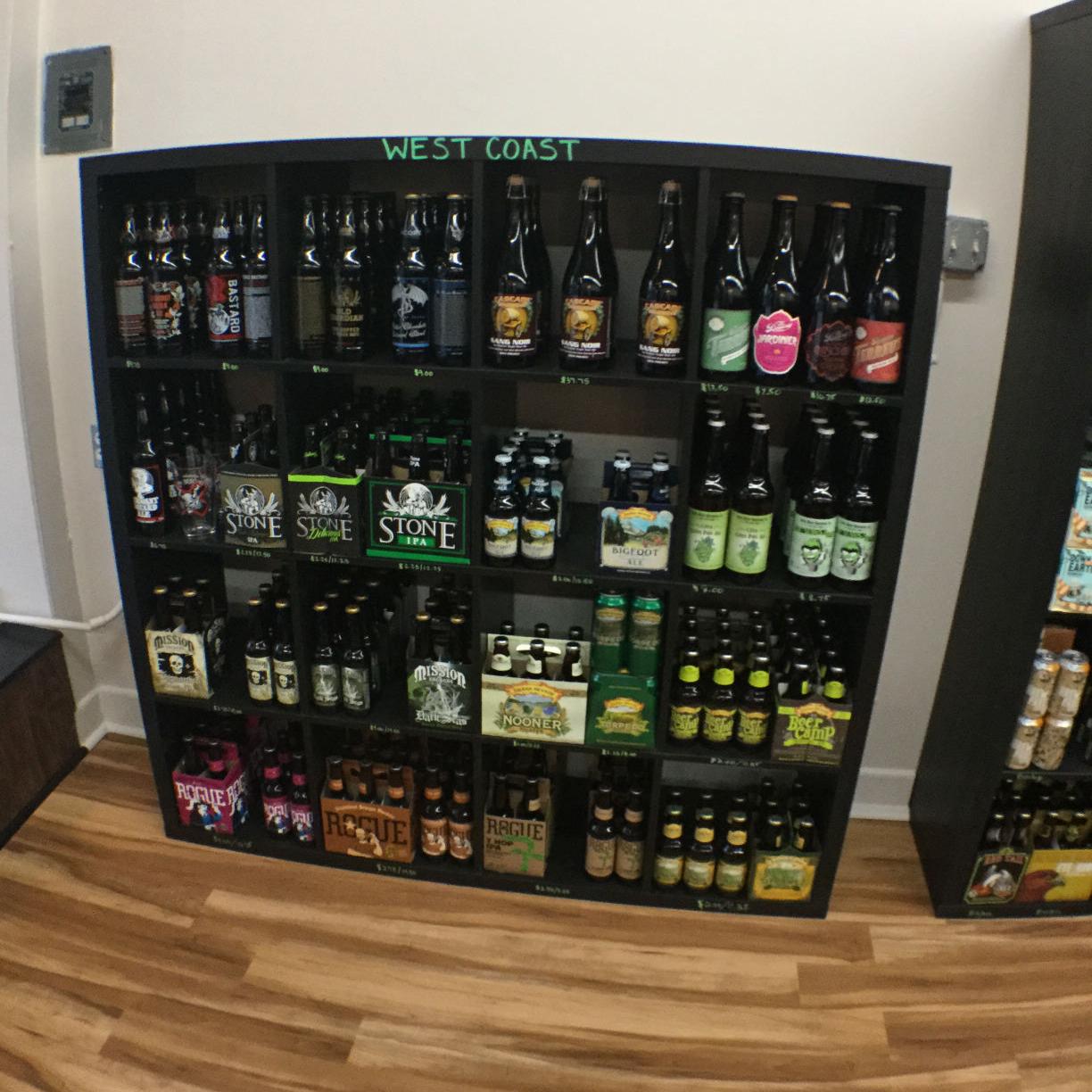 Craft Beer Cellar Delivers Small Town, Beer Cellar Shelves