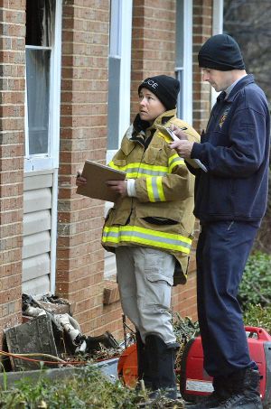 Apartment catches fire for second time 