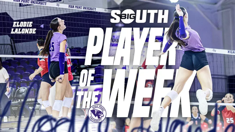 Lalonde Named Big South Player of the Week