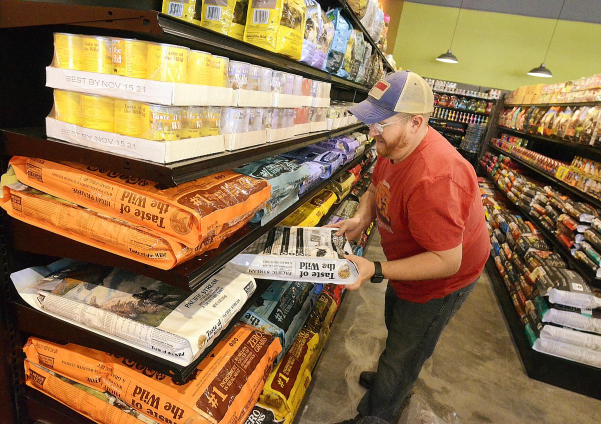 The Natural Dog pet food store approach Total health, total happiness