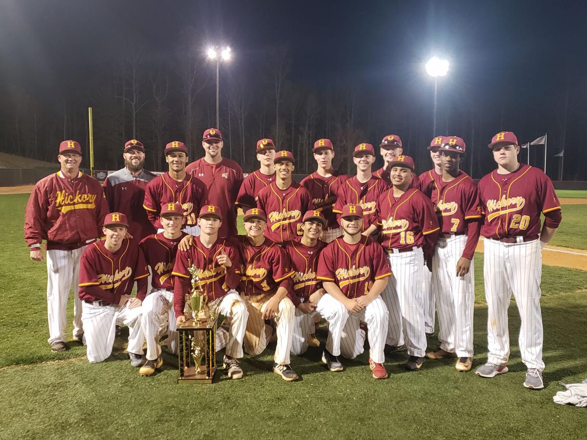 Easter Baseball Classic Hickory smacks 13 hits to beat Alexander Central, win 7th tourney title