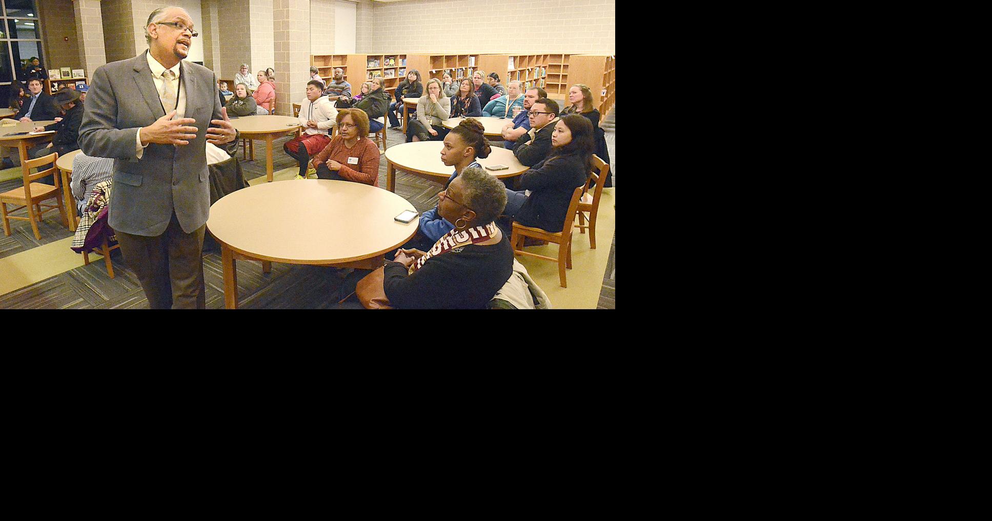 Hickory Public Schools superintendent presents consolidation plan to public