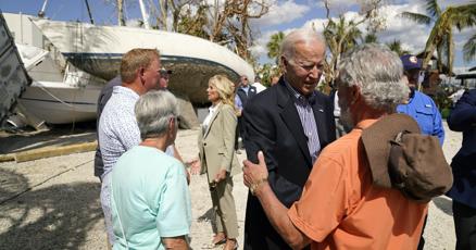 Biden visits storm-ravaged Florida; oil cut may lead to higher gas prices; Ukraine joins World Cup bid | Hot off the Wire podcast