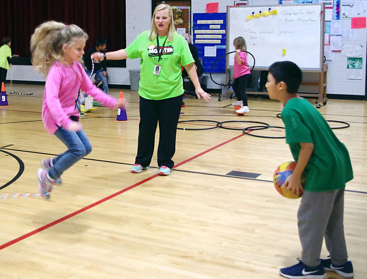 Claremont Elementary students step up for heart health Education