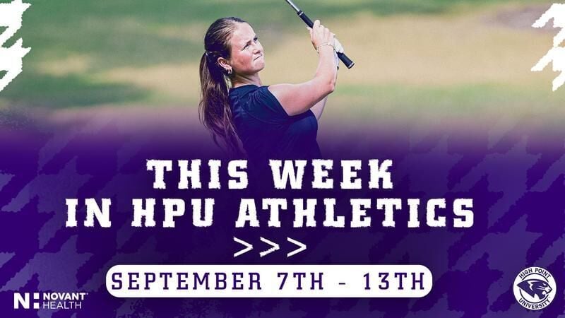 This Week in HPU Athletics (9/7-9/13)