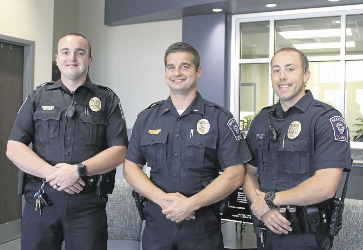 Maiden police to supply officers to middle, high schools