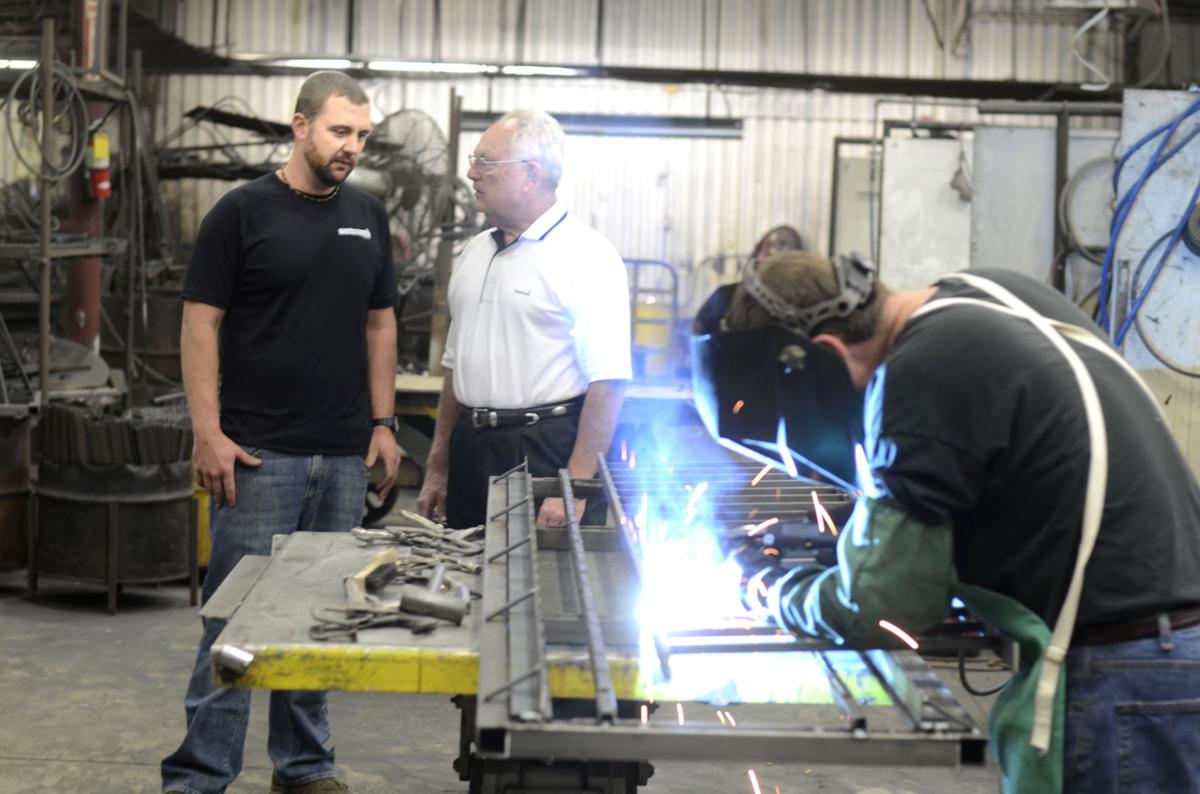 Steeling for the future Multiple generations help build, maintain