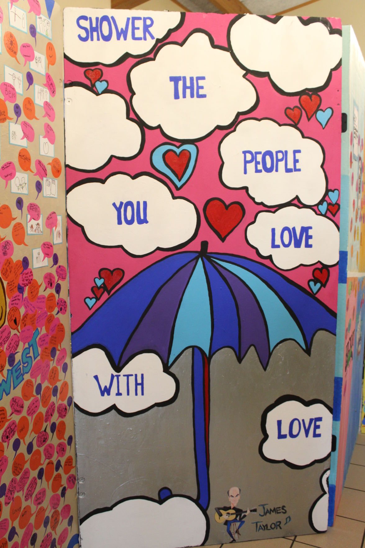 PHOTOS: Hickory Public Schools #39 quot Kindness Mural quot Gallery