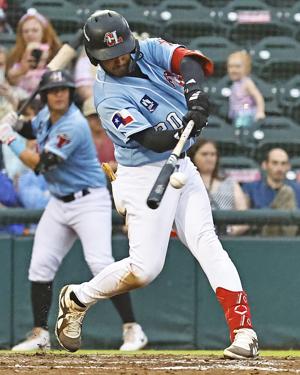 Crawdads win series over Myrtle Beach after 2 games washed out, doubleheaders held on weekend