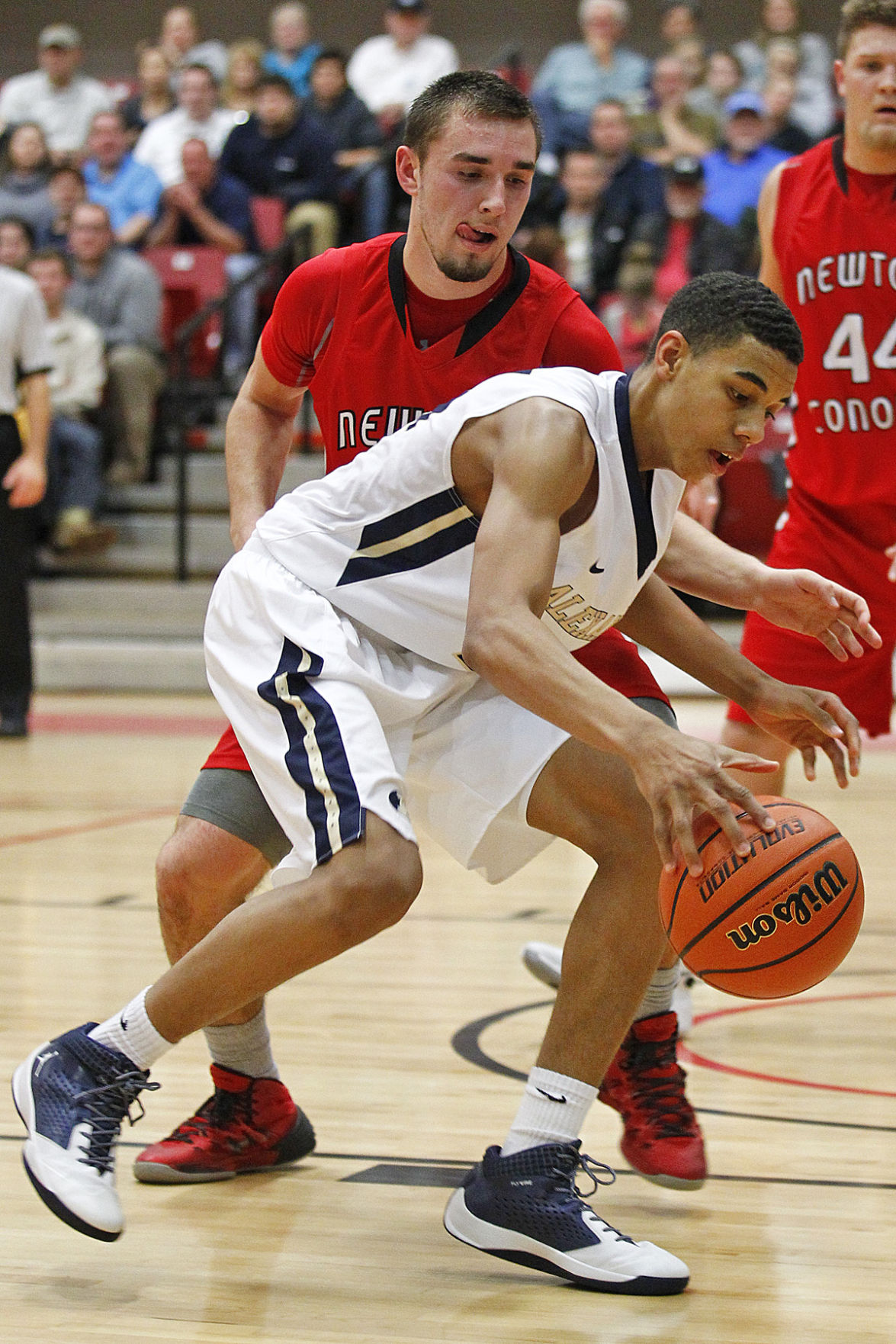 Prep Basketball Alexander Central Turns Tough To Capture First