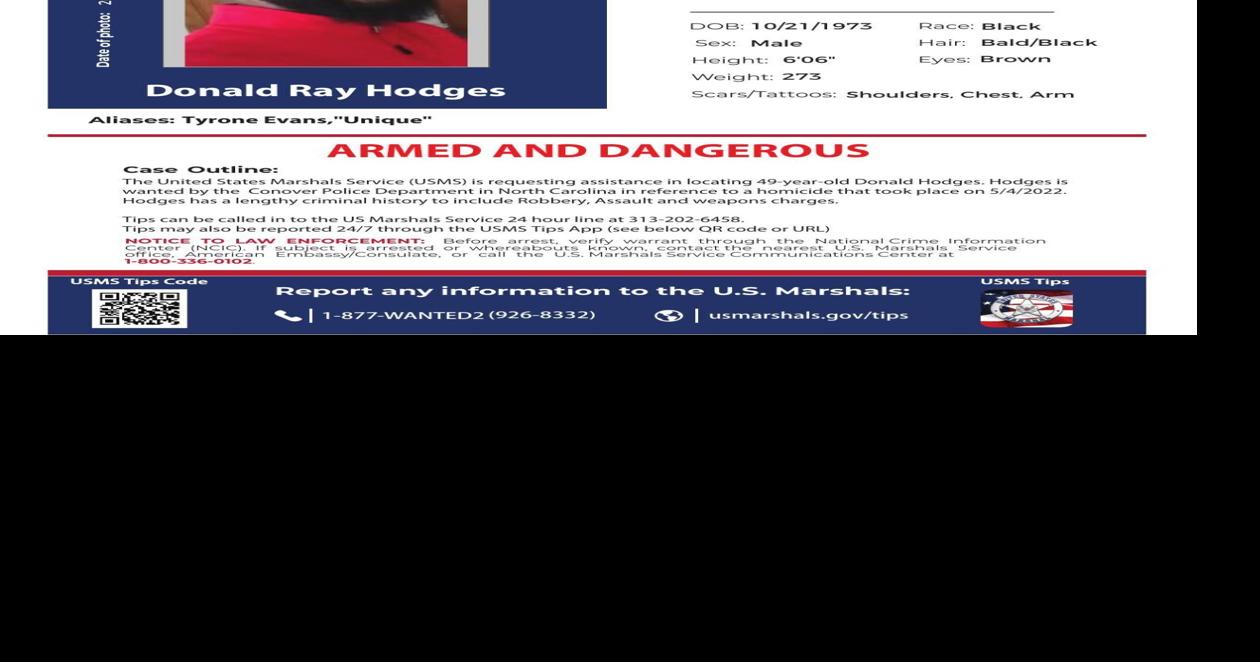 Wanted poster issued for Conover man sought in wife's death; U.S ...