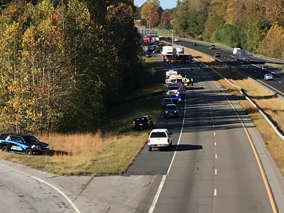 Crash shuts down Interstate 40 near Hwy. 16 in Catawba County