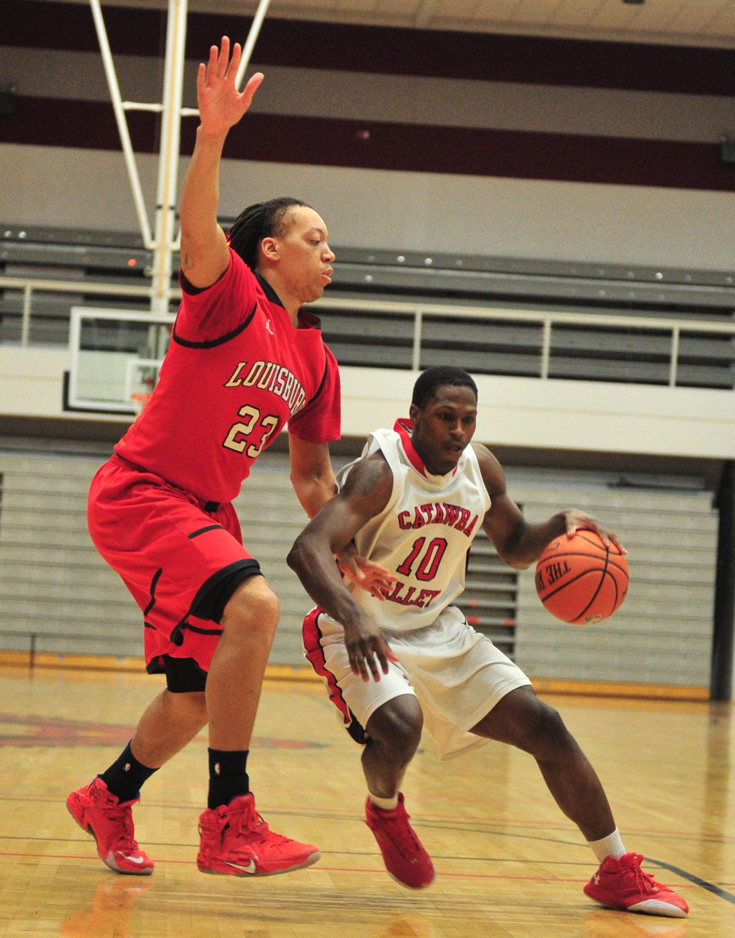 College Louisburg Rallies Downs Catawba Valley Community College