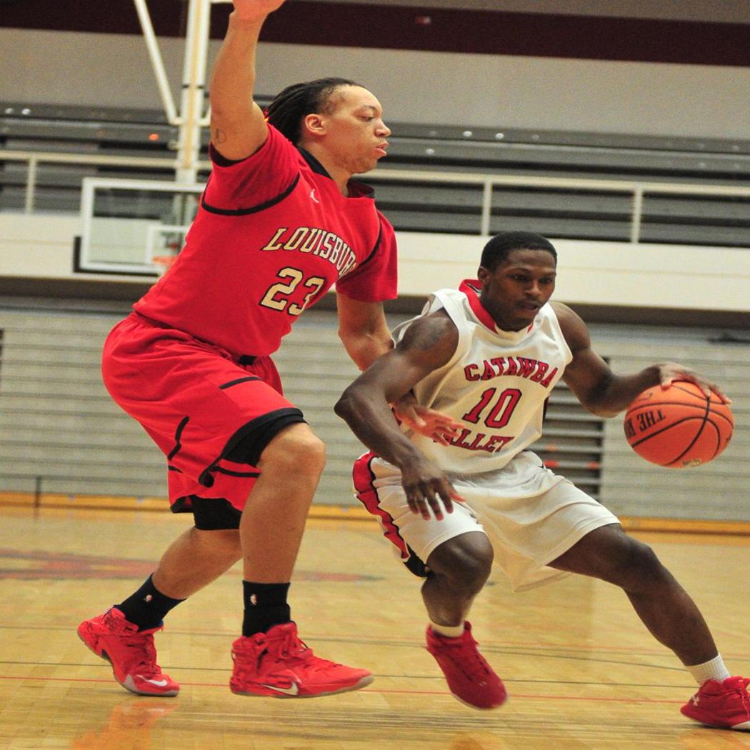 College Louisburg Rallies Downs Catawba Valley Community College