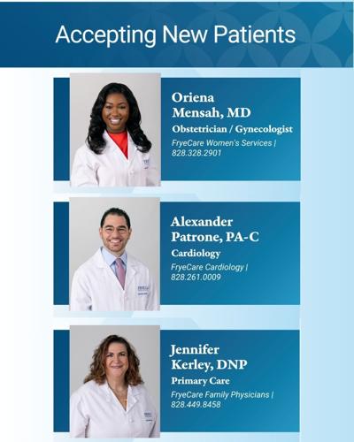 Frye Regional Medical Center Welcomes Three New Providers
