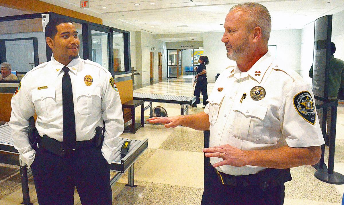 He's 24 and the new police chief in Town of Brookford; Armstrong We